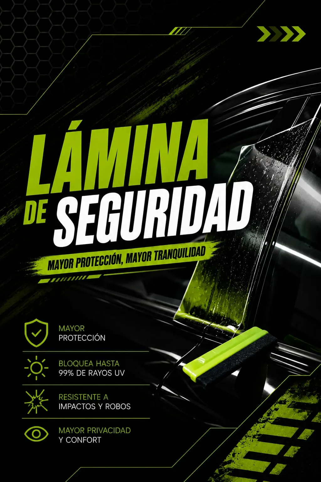 Polarizado y Láminas de Seguridad