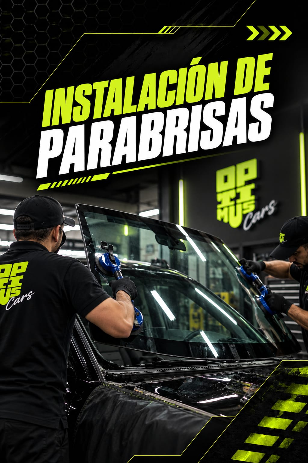 Pulido de vidrios automotrices en Santiago
